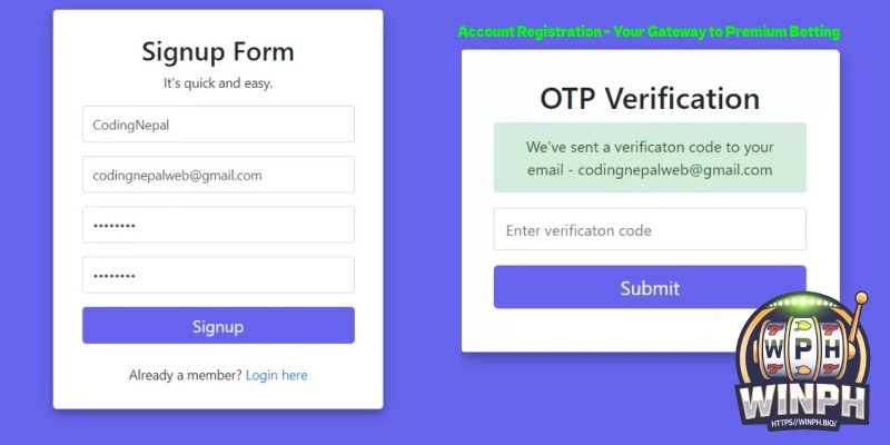 Account Registration – Your Gateway to Premium Betting