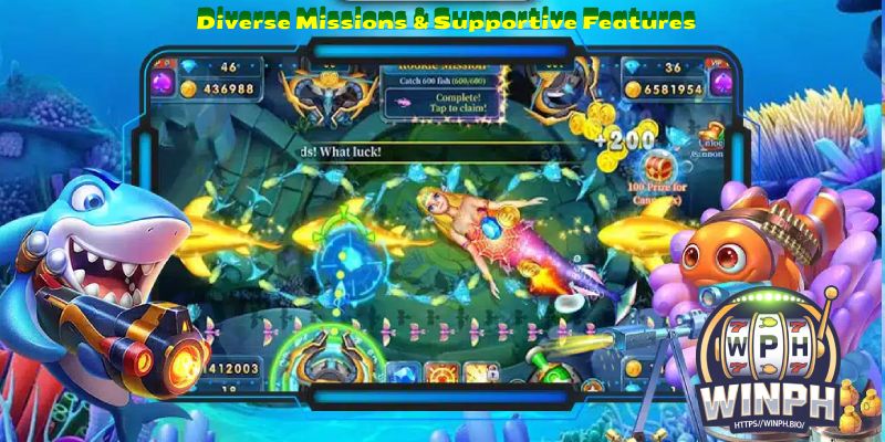 Diverse Missions & Supportive Features